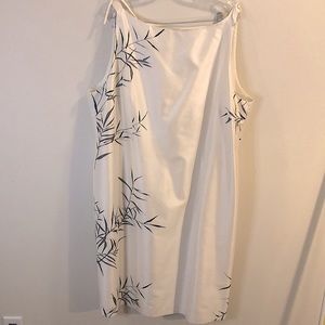 VINTAGE 90’s 100% Silk Sheath Dress Size 22 Elisabeth Liz Claiborne